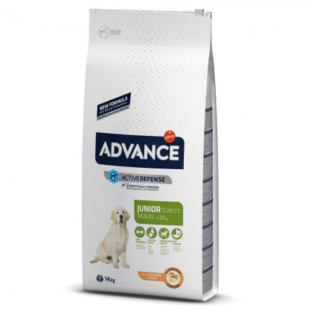 Advance Dog Maxi Junior корм для молодых собак крупных пород 14 кг (923540)